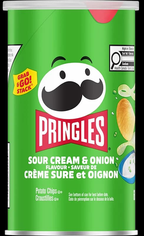 Pringles Sour Cream & Onion (134g)